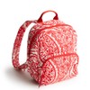 Vera Bradley Women's Premium Cotton Mini Banbury Backpack Bookbag, Paisley
