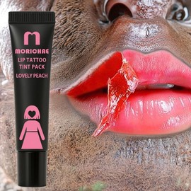 Morichae Lip Care Smooth Lip Makeup Lip Tattoo Tint Pack 1 Lovely Peach 15g / 모리채 립케어 스무스 립메이크업 립타투 틴트 팩 1개 러블리피치 15g
