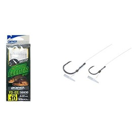 Owner Method Feeder Fishing Hooks with Quick Stop - 6 Hooks for Feeder Fishing for Coarse Fish, Feeder Hooks, Single Hook for Feeders, Size/Diameter/Load Capacity: Size 10/5.0 kg/0.22 mm