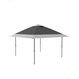 Garvee 13x13FT Pop Up Gazebo,Canopy Tent on Clearance,Outdoor Patio Gazebo,Tent for Party,Wedding,Outdoor Dining,Backyard(Dark Grgy+Light Grey)