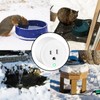Zoblise Thermostatically Controlled Outlet: (3 PCS) Automatically Turn on Below