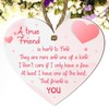 A True Friend Is Hard to Find | Heartfelt Wooden