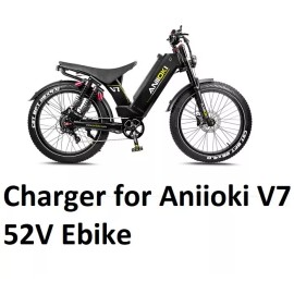 coming data 3A power supply battery Charger For Aniioki V7 52V Ebike