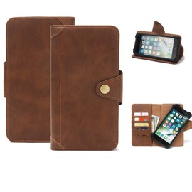 K-S-Trade Qualitativ & Innovativ Handyhülle Für LG Electronics Fortune 3 Schutz Hülle Walletcase Bookstyle Tasche Case Handytasche Wallet Flipcase