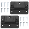 SHAHN Black Cooler Oversized Mechanical Hinge Replacement for Igloo Newer