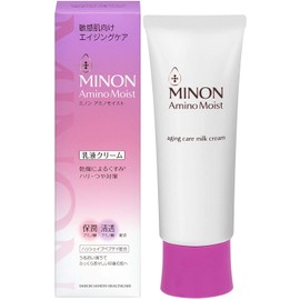 Minon Milk Cream + Oil: Amino Moist Aging Care Milk Cream 3.5 oz (100 g) + Oil 0.7 fl oz (20 ml) (4987107628961 + 4987107628978)