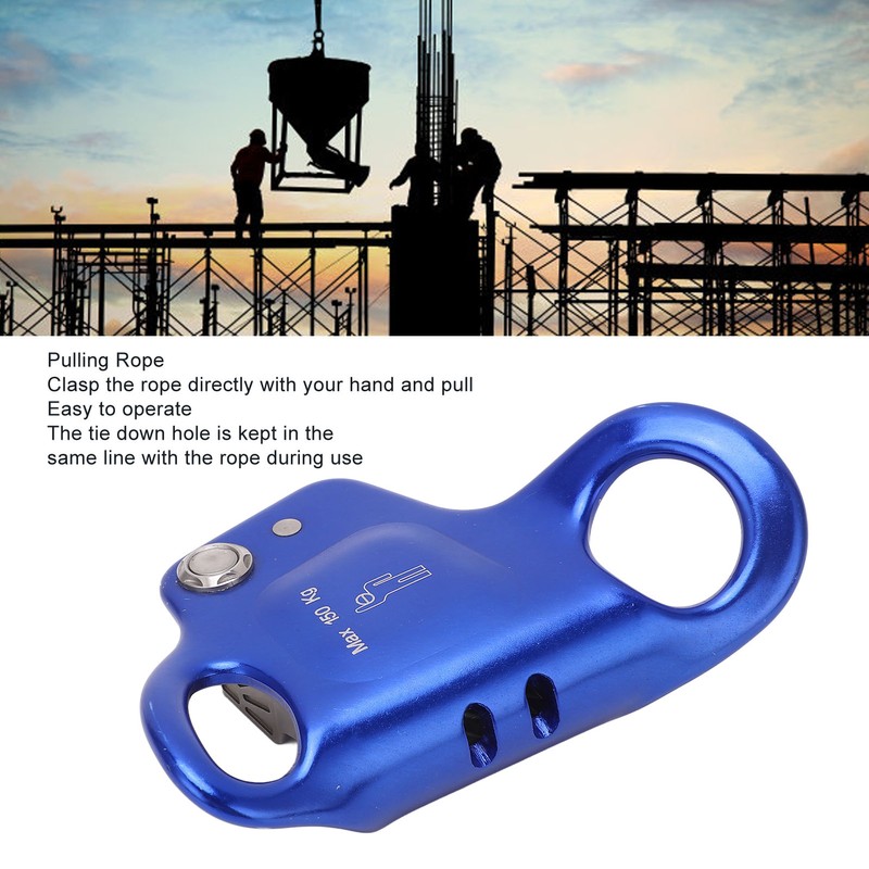 Climbing Chest Ascender Prevent Slip High Strength Lightweight Rock Climbing