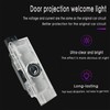 2PCS Door Lights Logo Compatible for Dodge Challenger Hornet, LED