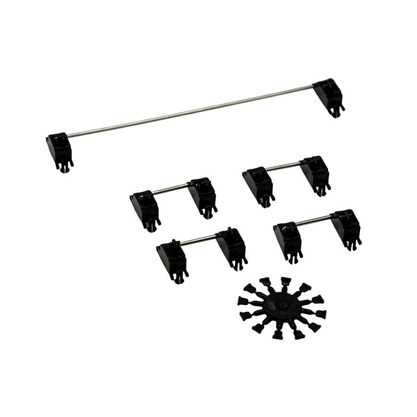 Zkeebs TX AP Mechanical Keyboard Stabilizers PCB Mounted Clip-in (Rev.4)