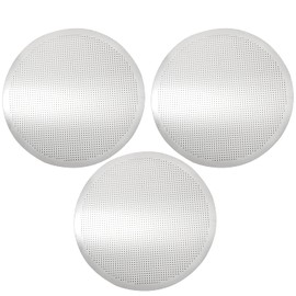 ZZHXSM 3 Pcs Disc Metal Coffee Filters Ultra-fine for Use with AeroPress Coffee Makers Reusable Stainless Steel Metal Filters Quality Coated in Coffee Maker