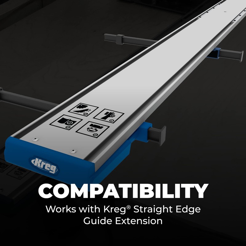 Kreg KMA4500 Straight Edge Guide-4 Ft