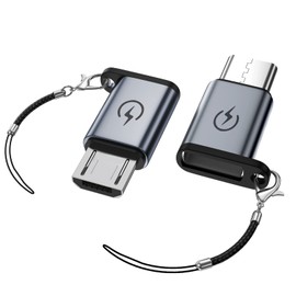 Micro to Lightning Adapter, Ios to Micro Male, Lightning Female to Micro Plug Adapter (2), Does Not Support Headphones