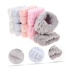 Beavorty Elastic Face Wash Wristbands Set of 10 Absorbent Spa