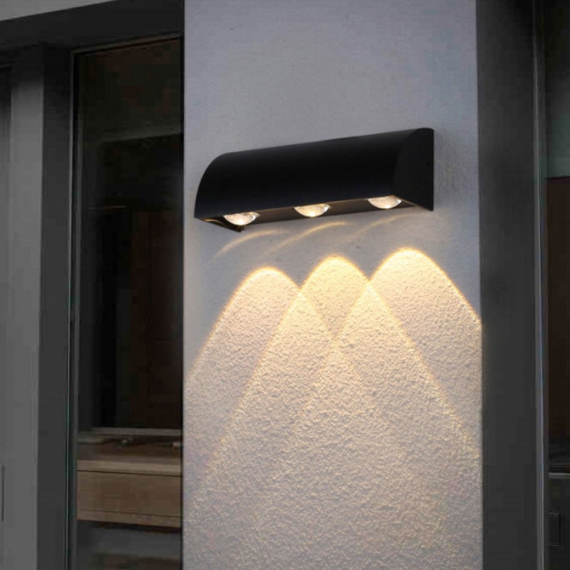 LED Wall Lights 3 LED 3W Glareless Soft Warm Light