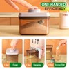 Ankou One-Push Formula Container, 2300ml Formula Dispenser with Scoop and