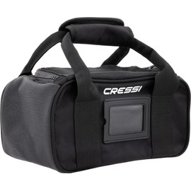 Cressi dal 1946 - Libra Borsone Impermeabile da Sub Borsa Porta zavorra Resistente per Subacquea apnea e Sport Acquatici in Tessuto Denier Rinforzato con Manico Imbottito e Doppia Cerniera