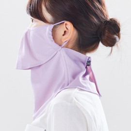 [YAKeNU UV CUT MASK] Sun Protection Face Cover Yakenu Standard (Snap Type), navy
