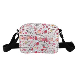 TSOTMO Phlebotomist Gift Nurse Appreciation Gift Phlebotomy Technician Crossbody Bag Phleb Tech Bag (Phlebotomist HBCA)