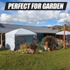MordenApe Sunshade Sidewall with Mesh Window for 10x10 Pop Up