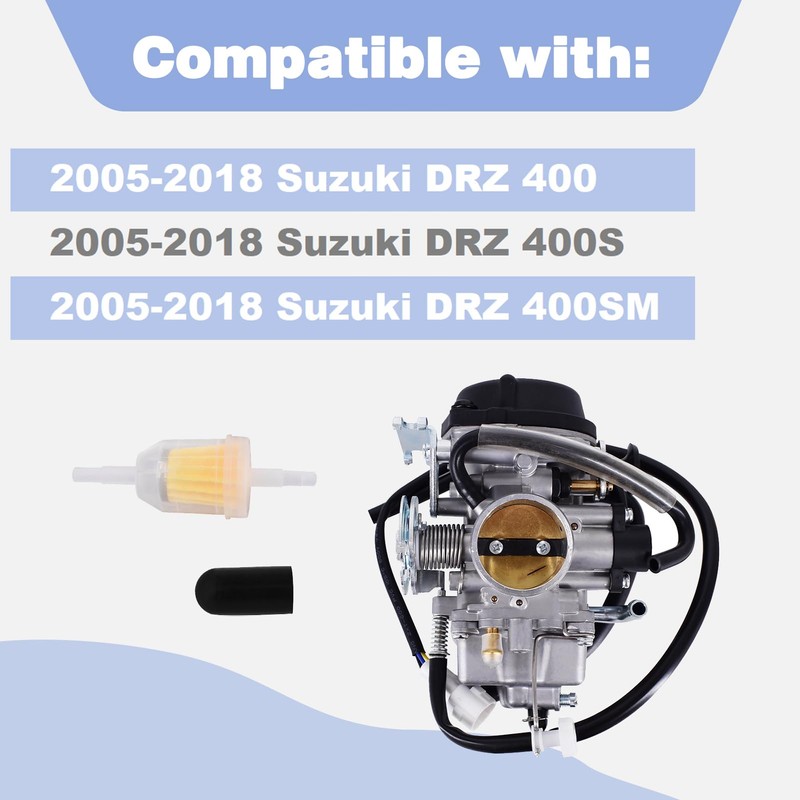 Carburetor Fits for Suzuki DRZ400 DRZ 400 DRZ400SM DRZ400S 2005-2018