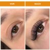 Ready-to-Use Fan Eyelash Extensions, 4D-D-0.10-12, Eyelash Fans, Soft, 4D, 6D,