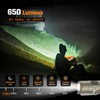 TUNENGE S15 Rechargeable Keychain Flashlight,650 High Lumen EDC Flashlight,Super Bright