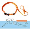 ANCLLO 2 pieces swimming training belt, swimming line, stationary swimming