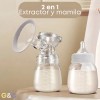 GC Extractor De Leche Eléctrico Recargable 2 Modos Y 9