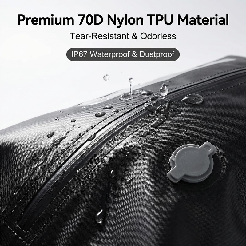 Travel Vacuum Bags with Electric Pump for Carry-On Luggage