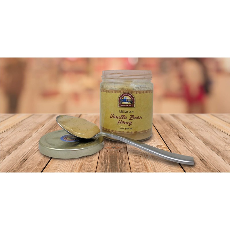 Blue Cattle Trucking Co. Gourmet Mexican Vanilla Bean Honey, 9