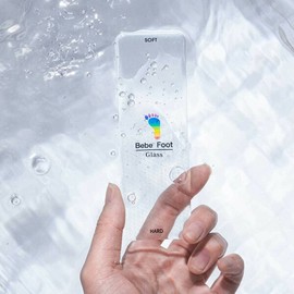 Bebefoot Glass Season 6 Glass foot exfoliator, hard callus removal, heel foot care, 2 patterns / 베베풋 글라스 시즌6 유리 발 각질 제거기 딱딱한 굳은살 제거 뒤꿈치 발케어 2가지 패턴