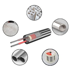 YXQ 8 x 40mm 100W Cartridge Heater Electric Heating Pipe Fittings AC110V, 2Pcs