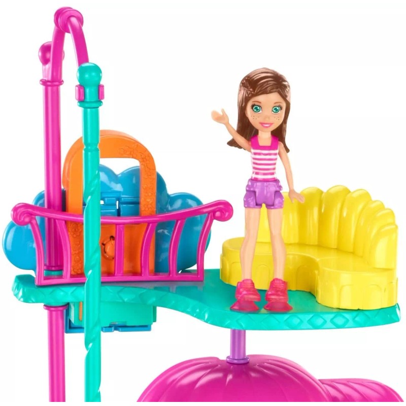 Mattel Polly Pocket Wall Party Cafe Playset - Safe Play