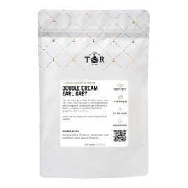Tea Runners Double Cream Earl Grey Loose Leaf Black Tea – Smooth, Vanilla, High Caffeine – 5oz