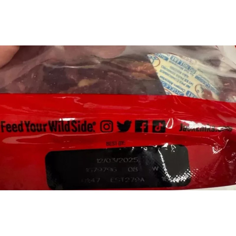JACK LINK'S NEW FAMILY SIZE JACK LINKS BEEF JERKY JALAPENO
