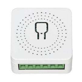Módulo de Interruptor Wifi 16A Hyuduo Inalámbrico Remoto Aplicación de Control Doble Conector de Interruptor de Alimentación Inteligente Interruptor Inteligente