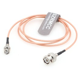SZRMCC Male BNC to Mini Small BNC Male Coaxial RF SDI RG316 Cable for Ultrasonic Flaw Detector Monitor (5m)