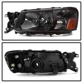 ACANII - For 2003-2004 Subaru Forester Headlights Headlamps Aftermarket 03-04 Set Driver + Passenger Side