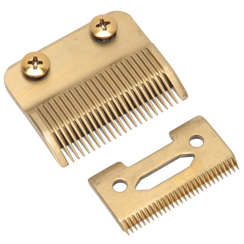 Hair Trimmer Replacement Blades Stainless Steel 2 Holes Clipper Blades