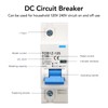 1P DC Miniature Circuit Breaker 100A Isolator for Solar PV