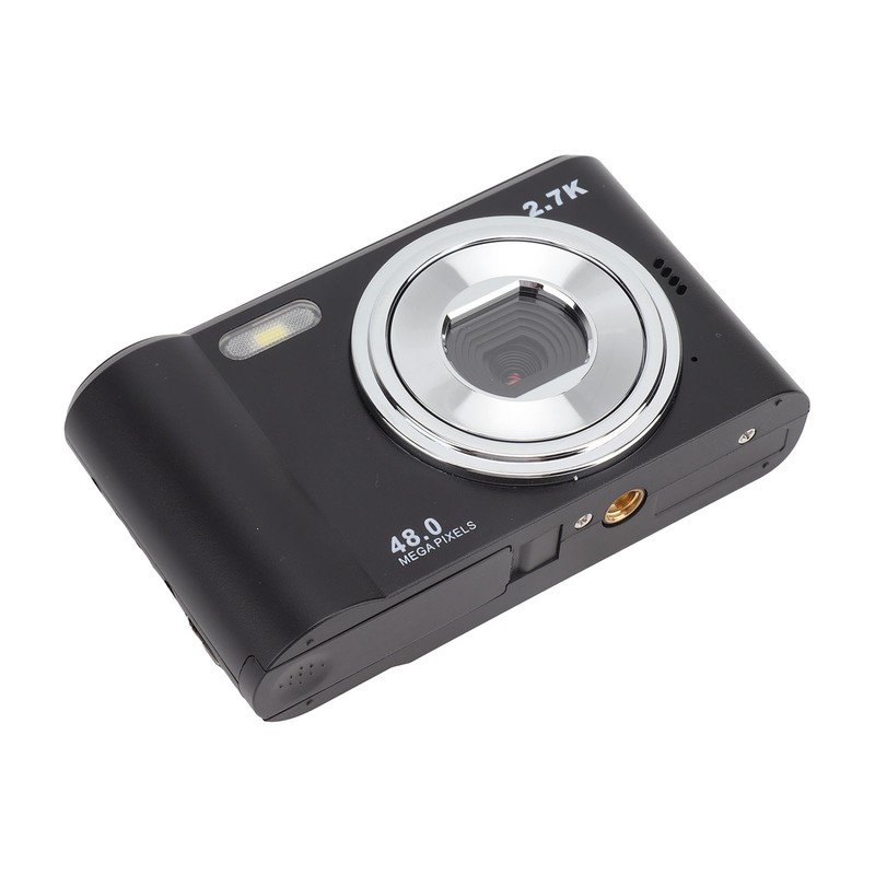 Kids Digital Camera Black 44MP 1080 Video Entry Level CCD