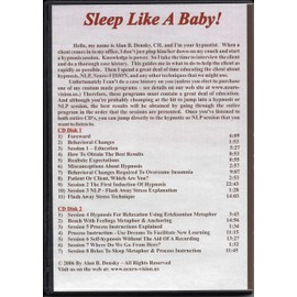 Insomnia Relief Sleep Like A Baby! Hypnosis & NLP (7 Different Sessions on 2 CDs) Enjoy Deep, Sound, Restful Sleep