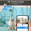 SANSCO 4PCS 5MP PTZ WIFI Security Camera Wireless Home Smart