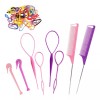 CONEJO MODA Kit Accesorios Para Peinar Trenzado Profesionales Cabello