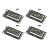 4 Sets Digital Tube Display Module LED 4 Digit 7