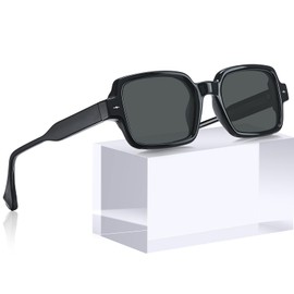 STGATN Polarized Sunglasses Womens - Retro Narrow Frame Classic Vintage Style, Lightweight UV Protection Shades for Driving, Beach, Outdoor Fashion Accessorie