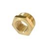JENSWILL 1/2" NPT Male x 1/4" NPT Female Brass Reducer
