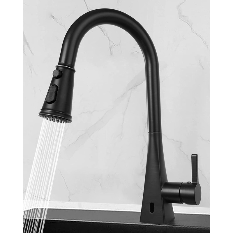 Hibbent Pull Down Kitchen Faucet Head Replacement, NSF/ANSI/CAN 61 &