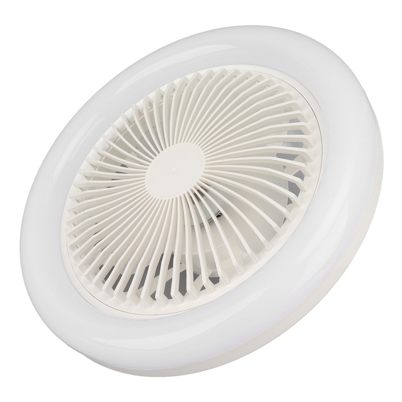 9.8in LED Ceiling Fan Light Quiet 3 Gears Ceiling Fan