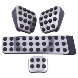 Pedal Caps Pedal Cover Brake Pedal Accelerator Clutch Pedal Parking Brake Pedal for E Class W211 S211 S210 S124 C124 A124 S Class W221 W220 W140 C140 C215 C216 SL R129 RR230 SLK R170 R171 SLR R199